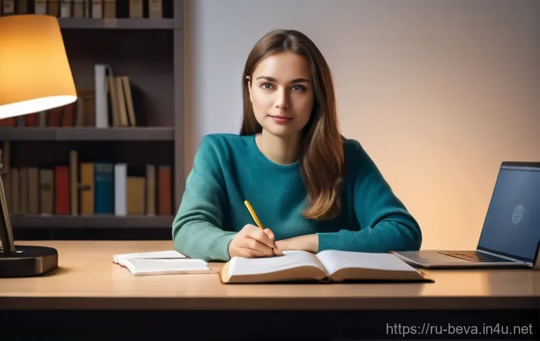건축평가사의 자격시험 응시 조건 - **Prompt 1: The Dedicated Student Appraiser**
"A young, determined Russian woman in her late 20s...